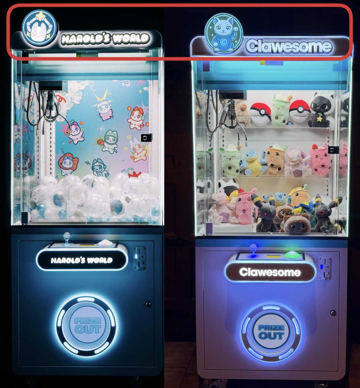 Marquee customization example