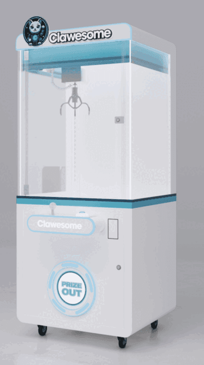 Full-Size Claw White claw machine rental